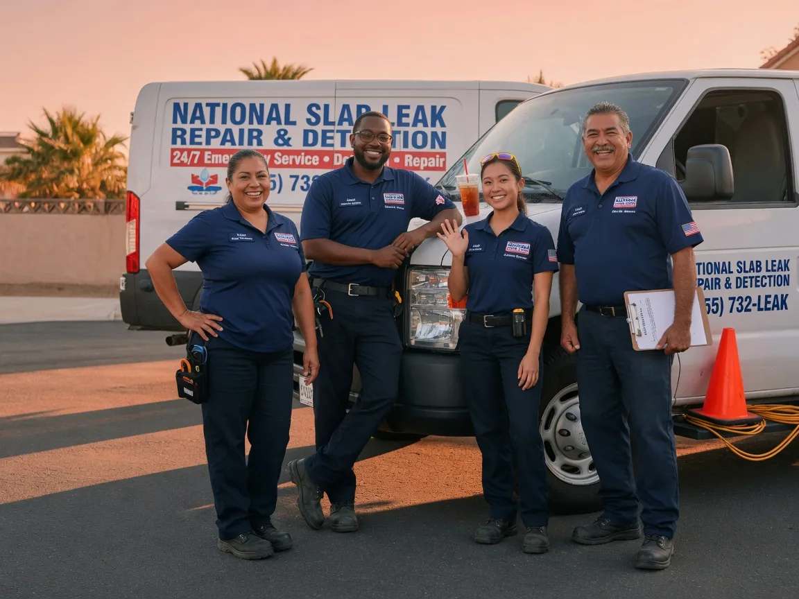 Slab Leak Detection company in Overgaard, AZ